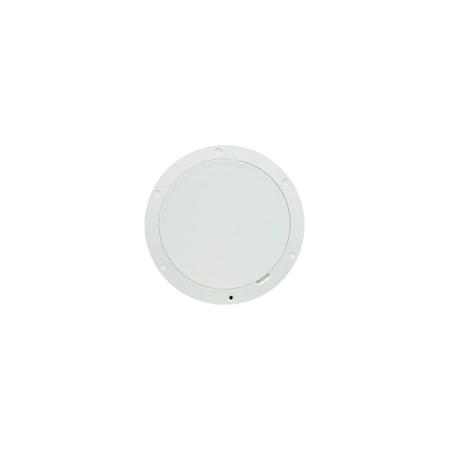 Beckson Pry-Out Deck Plate With Standard Trim Ring, Diamond Center