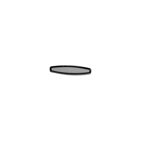 Beckson PF100 Newport Oval Flex-Port, Smoked Lens, Black Trim Ring