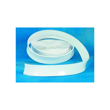 Heavy Duty Vinyl Insert Trim Molding - 1" x 100' - White