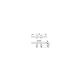 Sea-Dog 0416661 Smart Cleat - Stud Mount , 6-1/4"