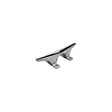 Sea-Dog 0441061 4-Hole Cleat, Chrome Zinc, 6", Carded
