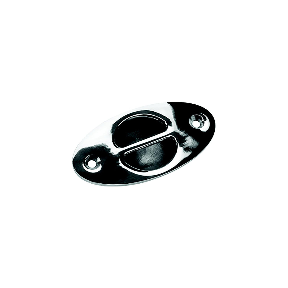 Sea-Dog 0761021 Recessed Anchor Point, A=4", B=1/8", C=3/4", D=1-1/2" F= 2", #10 FH