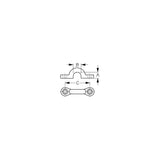Sea-Dog 0812701 Pad Eye 5/16" Bronze, 1 pr.