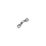 Sea-Dog 081276 Pad Eye Chrome/Bronze 3/8"