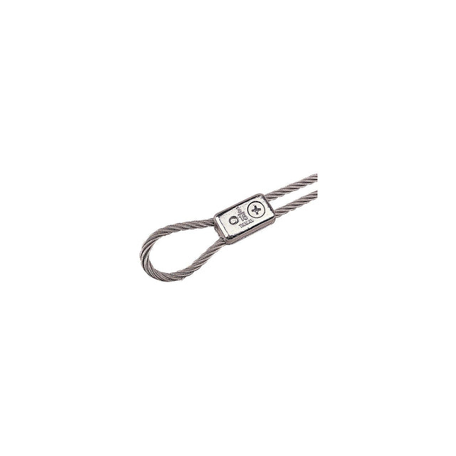 Chrome Plated Zinc Cable Clamp, Bulk