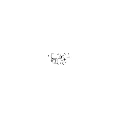 Sea-Dog 142900 Swivel Eye Snap Shackle