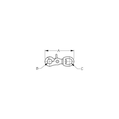 Sea-Dog 146048 Trigger Snap - Stainless