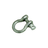 Sea-Dog 147608  Galvanized Shackle-Load Rated, A: 3/8", B:1/2", C:13/16", D:1-3/16", Max Load: 3/4 Ton
