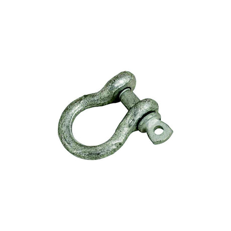 Sea-Dog 147611 Galvanized Shackle-Load Rated, , A:1/2" , B:11/16", C: 1-1/8", D: 1-11/16", Max Load: 1-1/2 Ton