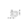 Galvanized Anchor Shackle 7/16"