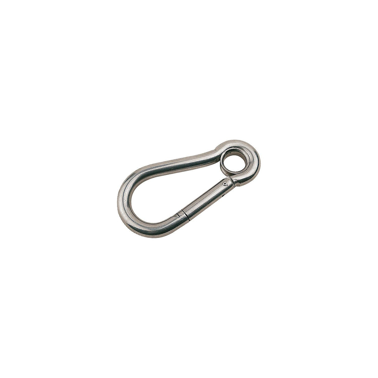 Snap Hook-SS w/Eye 3/8" X 4"