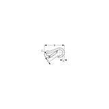 3-1/4" Stainless Steel Snap Hook