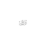 Sea-Dog 1591051 Wire Rope Clamp, 3/16"