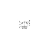 Sea-Dog 191830 Stainless Steel D Ring