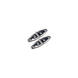 Stainless Strap Hinge 4-1/8", Pair