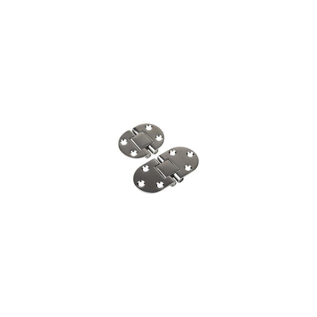Sea-Dog 201555 Round Side Two Pin Hinge, 3" (Carded)