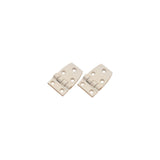 Sea-Dog 2025111 Short Side Door Hinge, White Pr.