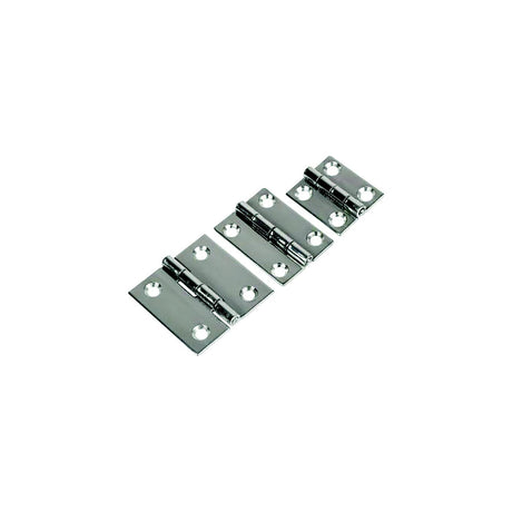 Sea-Dog 2030701 Dampening Butt Hinge, # 8 FH, Weight= .03/ .06 A=1-1/4", B= 5/8" C= 5/8", D=1-1/2", E= 1/16"