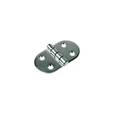 Sea-Dog 2037001 Dampening Round Side Door Hinge - Short, #8 FH, Weight = A=2-13/16" B= 1-7/16" C= 1-7/16" D=1-1/2" E= 1/16"
