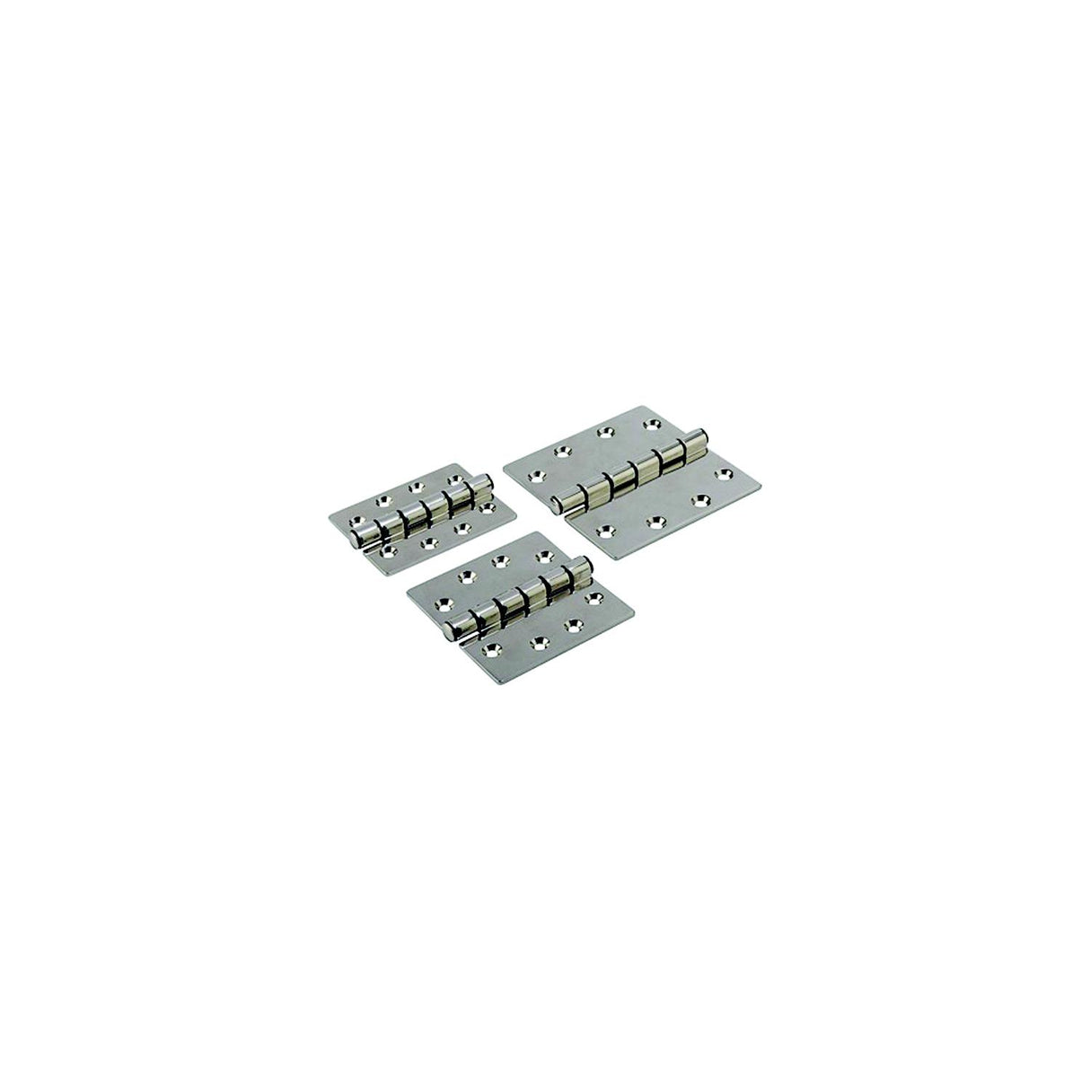 SeaDog Butt Hinge with Bearings | Commercial Pattern | Investment Cast 316 Stainless | 1/4" Fastener