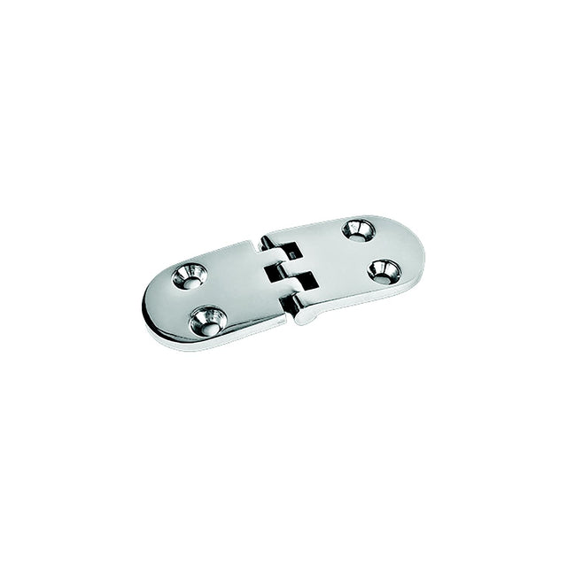 Sea-Dog 2054611 Flush Round Door Hinge, A= 3-1/4", B=1-5/8", C=1-5/8", D=1-3/16", E= 3/16", #10 FH Weight= .16/ .32