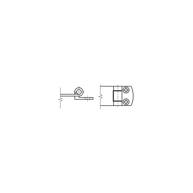 SeaDog 221133 Heavy Duty Swivel Hasp Angle Style | 304 Stainless Steel | #8 Fastener | 3-1/8" x 1-1/8"