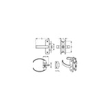 Seadog 2216101 Door Handle Latch