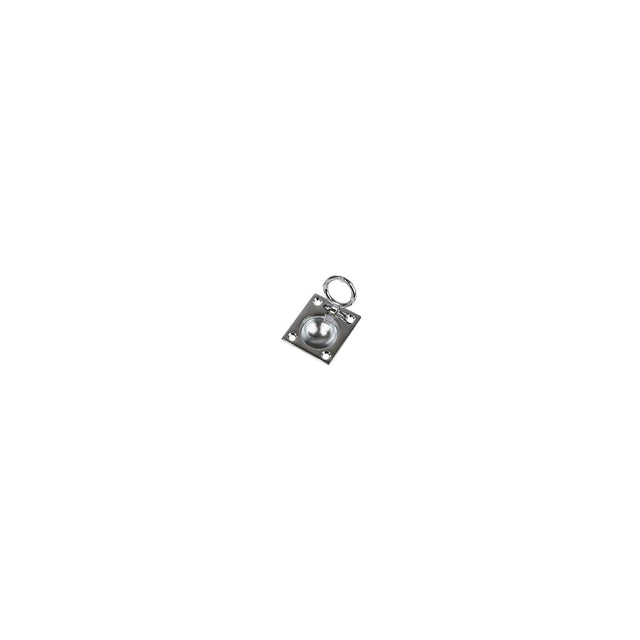 Sea-Dog 2224101 Ring Pull, Chrome, A:2-1/2" , B:2", C:3/16", D:1/8", E:1-1/2", #8 FH