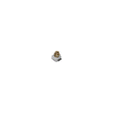 Sea-Dog 2243011 Push Button Rim Latch, Polished Brass