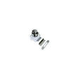 Seadog 2253001 Push Button Rim Latch, A: 1-15/16" , B:1-7/8", C:2-1/16", D:1", #6 RH