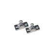 Side Mount Deck Hinge, 2-Hole Stainless. Each