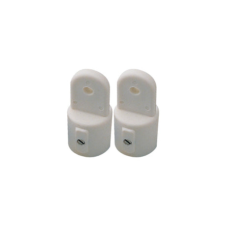 Sea-Dog 2731011 External Eye End, 7/8" White, Pair