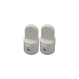 Sea-Dog 2731111 External Eye End, 3/4" White, Pair