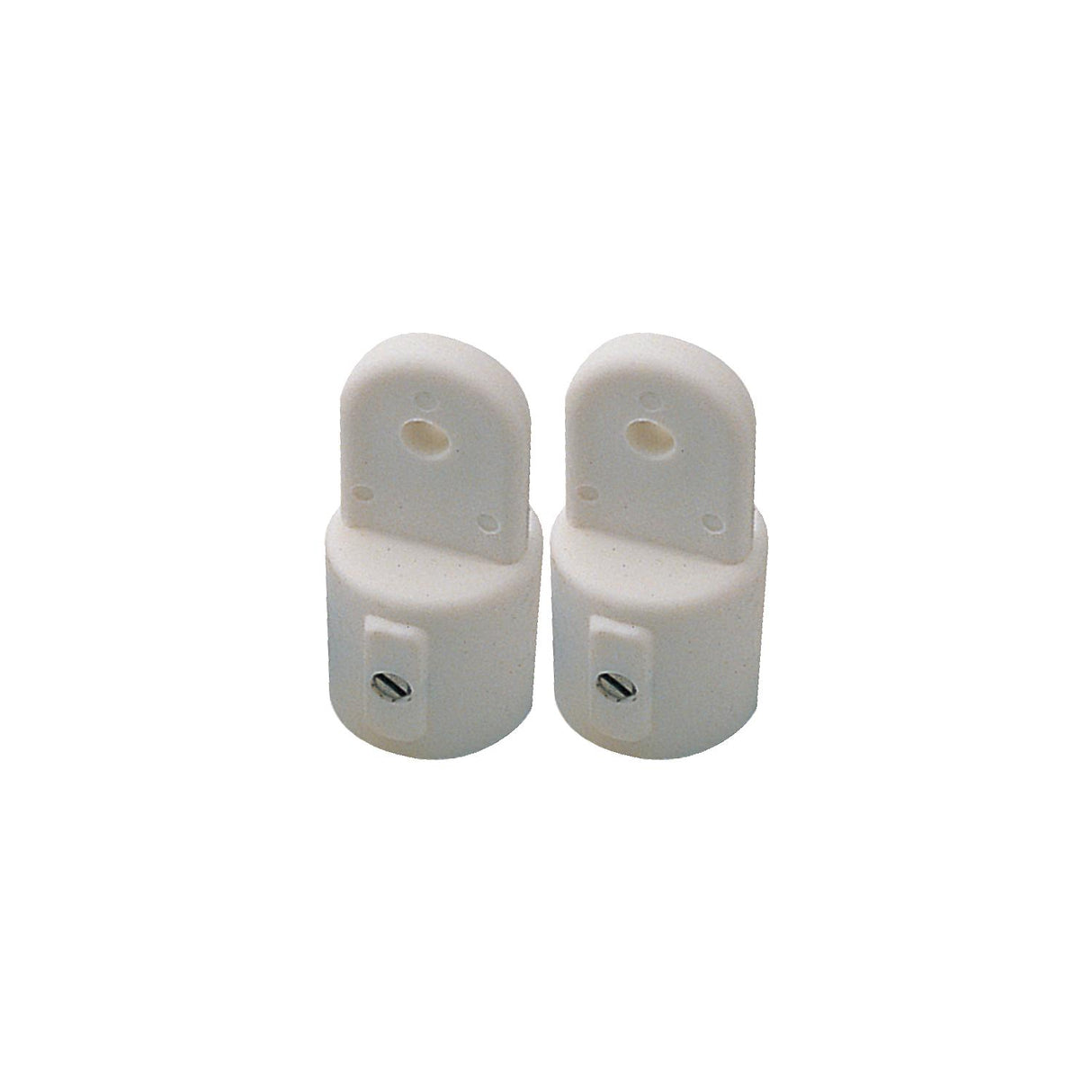 Sea-Dog 2731111 External Eye End, 3/4" White, Pair