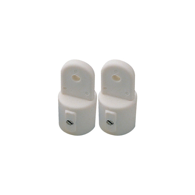 Sea-Dog 2731111 External Eye End, 3/4" White, Pair