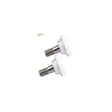 Nylon Head Screw-1/4" -20 X 1/2", White Pr
