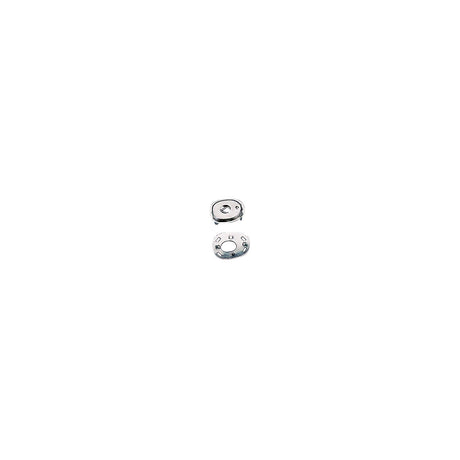 SeaDog 2991011 Canvas Socket & Back Plate, Nickel Plated Brass, 3 Sets