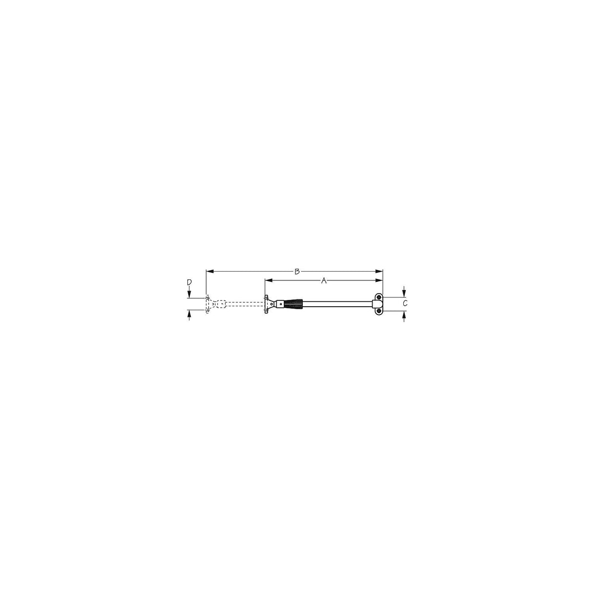 SeaDog Hatch Adjuster | Formed & Stamped 304 Stainless & Nylon