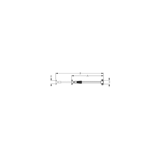 SeaDog Hatch Adjuster | Formed & Stamped 304 Stainless & Nylon