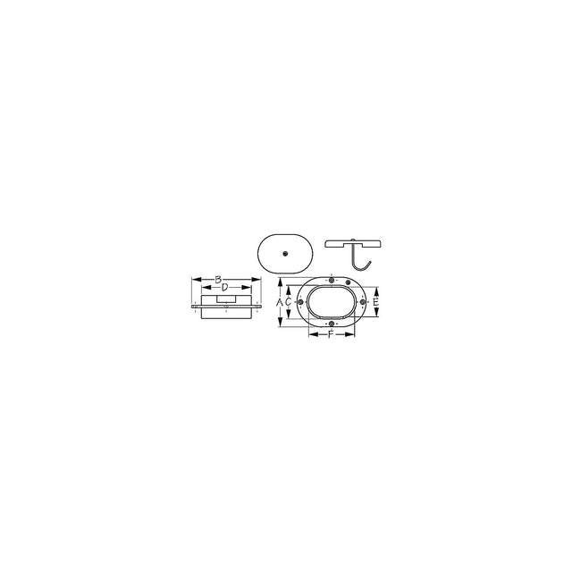 SeaDog 321800 Chain Deck Pipe, Stainless