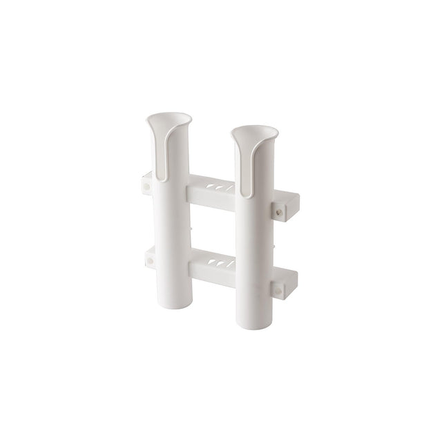 2 Pole Rod Storage Rack, White