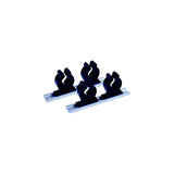Sea-Dog 325041 Pvc Clips For Track Rod Holder