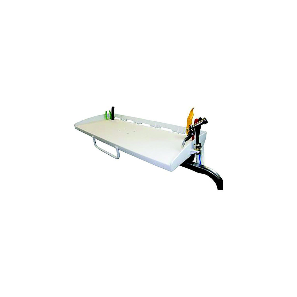 Sea-Dog 3265353 Fillet & Prep Table Square Rail Mount, A:30", B:12-5/8", C:13-1/2", D:2-3/8", Large, Fits Tubing: 1"-1-1/4"
