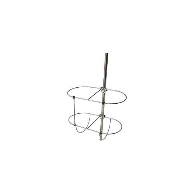 SeaDog Rail Mount Dual Boat Fender Holder Storage Rack | 7/8" to 1"
