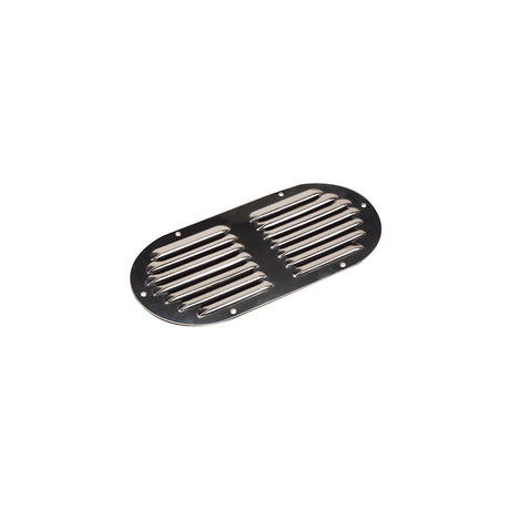 Seadog 3314051 Oval Louvered Vent, Stainless Steel