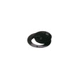 Seadog 3361651 Smooth Finish Quarter-Turn Deck Plate, Black,A:6-1/2" , B:8-1/8", C:6-1/2", D:7-3/8"