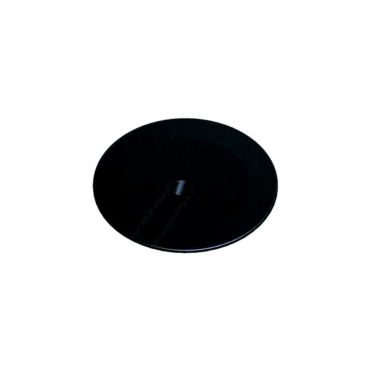 Sea-Dog 3364101 Low Profile Pop-Out Deck Plate, A: 6" , B:5-1/4", C=4-1/8", D: 3/16", White, #8 FH