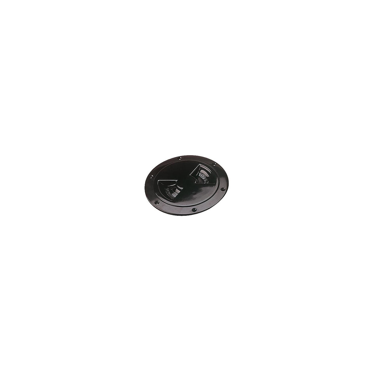 Sea-Dog 3371551 Screw Out Deck Plate, 5" Black