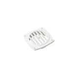 Sea-Dog 3373161 Flush Hose Vent, 3" Hose,  A: 2-13/16", B: 2-3/4", C:3-11/16", D:5/16" ,Hose/ Hole Size : Up to 3", White