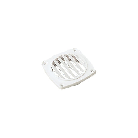 Sea-Dog 3373161 Flush Hose Vent, 3" Hose,  A: 2-13/16", B: 2-3/4", C:3-11/16", D:5/16" ,Hose/ Hole Size : Up to 3", White